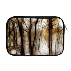 Fall Forest Artistic Background Apple Macbook Pro 17  Zipper Case by Nexatart