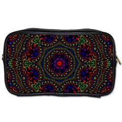 Rainbow Kaleidoscope Toiletries Bags by Nexatart