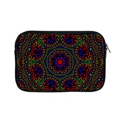 Rainbow Kaleidoscope Apple Ipad Mini Zipper Cases by Nexatart