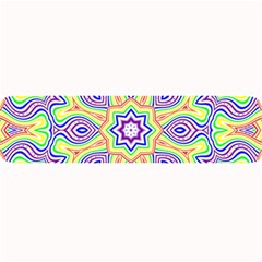 Rainbow Kaleidoscope Large Bar Mats by Nexatart