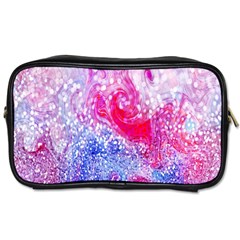 Glitter Pattern Background Toiletries Bags