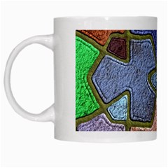 Background With Color Kindergarten Tiles White Mugs by Nexatart