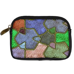 Background With Color Kindergarten Tiles Digital Camera Cases by Nexatart