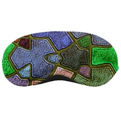 Background With Color Kindergarten Tiles Sleeping Masks by Nexatart