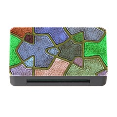 Background With Color Kindergarten Tiles Memory Card Reader With Cf by Nexatart