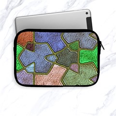 Background With Color Kindergarten Tiles Apple Ipad Mini Zipper Cases by Nexatart