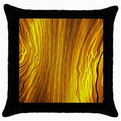 Light Doodle Pattern Background Wallpaper Throw Pillow Case (black) by Nexatart