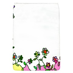 Floral Border Cartoon Flower Doodle Flap Covers (s)  by Nexatart