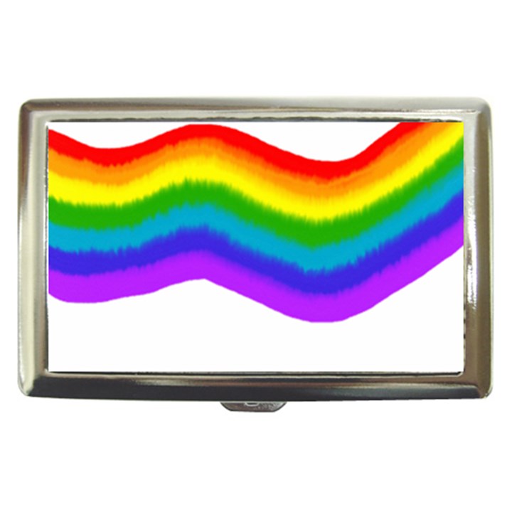 Watercolour Rainbow Colours Cigarette Money Cases