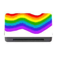 Watercolour Rainbow Colours Memory Card Reader With Cf by Nexatart