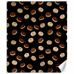 Donuts Pattern Canvas 20  X 24   by Valentinaart