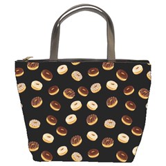 Donuts Pattern Bucket Bags