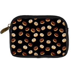 Donuts Pattern Digital Camera Cases by Valentinaart