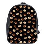 Donuts pattern School Bags(Large)  Front