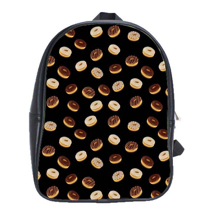 Donuts pattern School Bags(Large) 