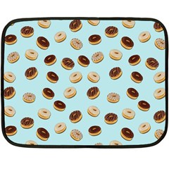 Donuts Pattern Double Sided Fleece Blanket (mini)  by Valentinaart