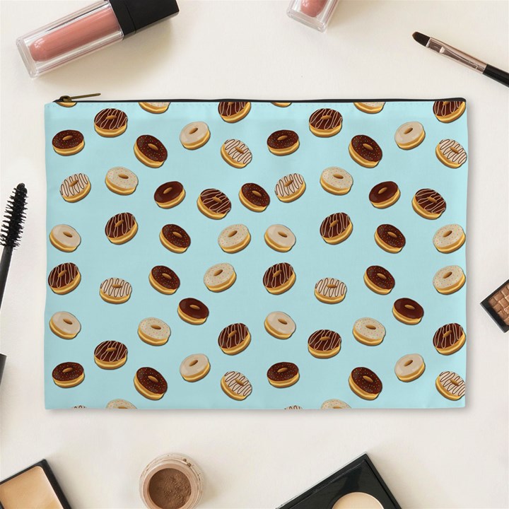 Donuts pattern Cosmetic Bag (XL)