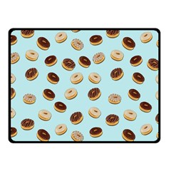 Donuts Pattern Fleece Blanket (small) by Valentinaart