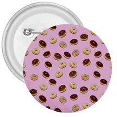 Donuts Pattern 3  Buttons by Valentinaart