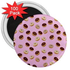 Donuts Pattern 3  Magnets (100 Pack) by Valentinaart