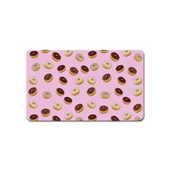 Donuts Pattern Magnet (name Card) by Valentinaart