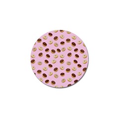 Donuts Pattern Golf Ball Marker by Valentinaart