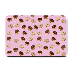 Donuts Pattern Small Doormat  by Valentinaart