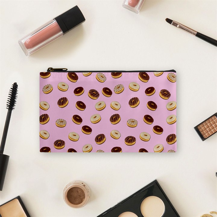 Donuts pattern Cosmetic Bag (Small) 