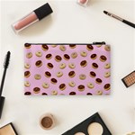 Donuts pattern Cosmetic Bag (Small)  Back