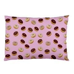 Donuts Pattern Pillow Case (two Sides) by Valentinaart