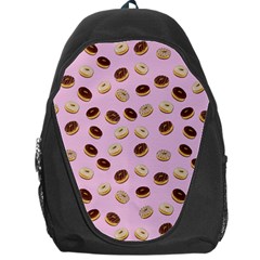 Donuts Pattern Backpack Bag by Valentinaart