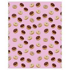 Donuts Pattern Drawstring Bag (small) by Valentinaart