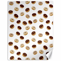 Donuts Pattern Canvas 18  X 24   by Valentinaart