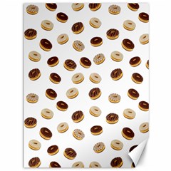 Donuts Pattern Canvas 36  X 48   by Valentinaart