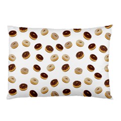 Donuts Pattern Pillow Case by Valentinaart