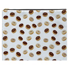 Donuts Pattern Cosmetic Bag (xxxl)  by Valentinaart