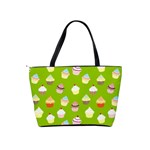 Cupcakes pattern Shoulder Handbags Back