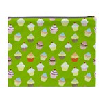 Cupcakes pattern Cosmetic Bag (XL) Back