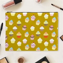 Cupcakes Pattern Cosmetic Bag (xl) by Valentinaart