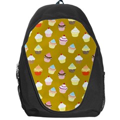 Cupcakes Pattern Backpack Bag by Valentinaart