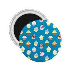 Cupcakes Pattern 2 25  Magnets by Valentinaart