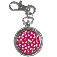 Cupcakes Pattern Key Chain Watches by Valentinaart