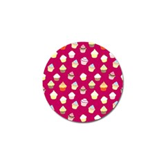 Cupcakes Pattern Golf Ball Marker (4 Pack) by Valentinaart