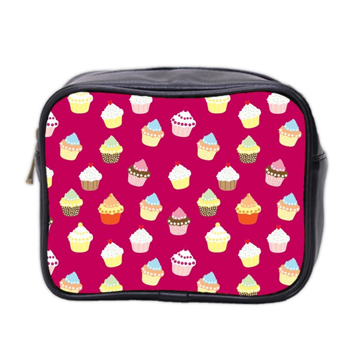 Cupcakes pattern Mini Toiletries Bag 2-Side