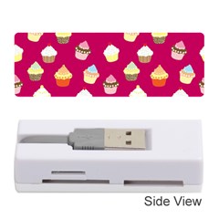 Cupcakes Pattern Memory Card Reader (stick)  by Valentinaart