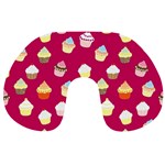 Cupcakes pattern Travel Neck Pillows Front