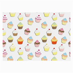 Cupcakes Pattern Large Glasses Cloth (2-side)