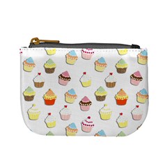 Cupcakes Pattern Mini Coin Purses by Valentinaart