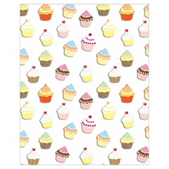 Cupcakes Pattern Drawstring Bag (small) by Valentinaart