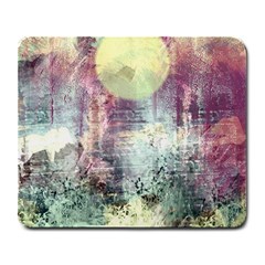 Frosty Pale Moon Large Mousepads by digitaldivadesigns